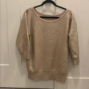 Hinge gold sweater from Nordstrom